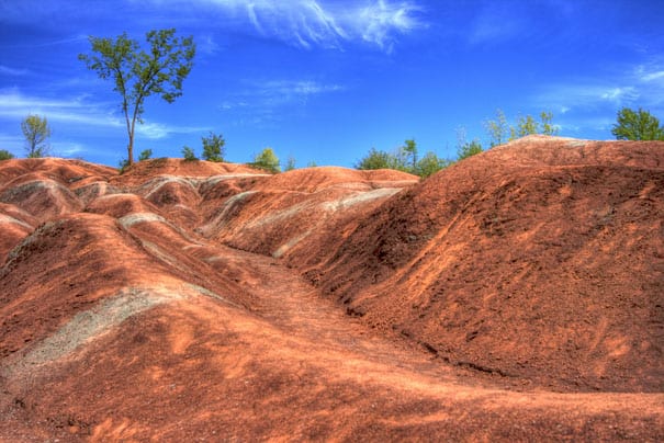 Caledon Badlands Ontario Canada