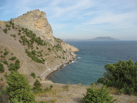 Crimea Noviy Svet-Golitsin Path