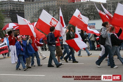 Polish Constitution May 3 Parade Chicago