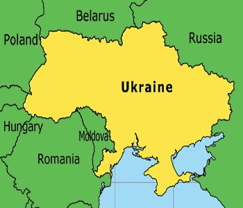 Ukrainian map