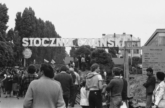 Stocznia Gdańska - Shipyard Gdansk Poland 1980