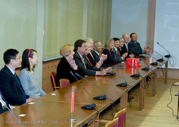 Delegation from Illinois State University and Illinois